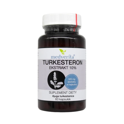 Medverita - Turkesteron ekstrakt - 60 kapsułek Medverita - Turkesteron ekstrakt - 60 kapsułek